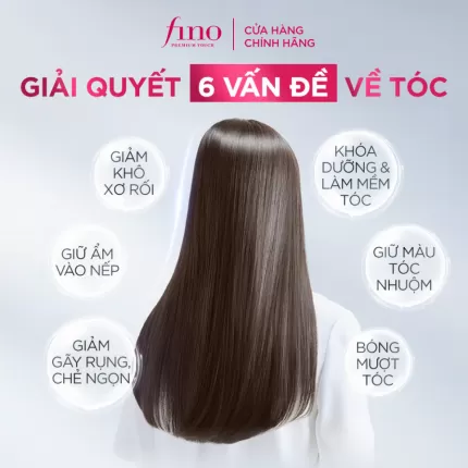 ✨ Bộ Dầu Gội Và Dầu Xả Fino Premium Touch – Cấp Ẩm Tối Ưu Cho Tóc Mềm Mượt Bồng Bềnh