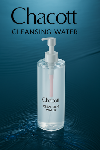 💧 CHACOTT CLEANSING WATER 500ML – TẨY TRANG CHUYÊN SÂU CHO LÀN DA NHẠY CẢM