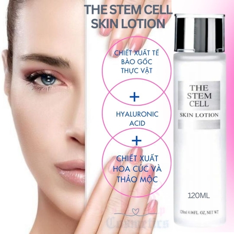 🌿 THE STEM CELL SKIN LOTION 120ML – CẤP ẨM PHỤC HỒI DA, DƯỠNG TRẮNG & CHỐNG LÃO HOÁ
