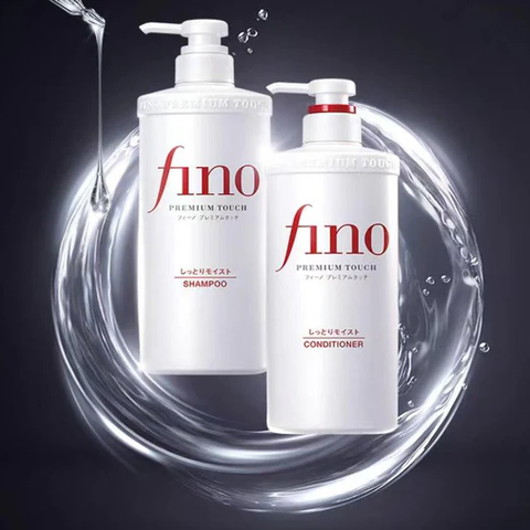 ✨ Bộ Dầu Gội Và Dầu Xả Fino Premium Touch – Cấp Ẩm Tối Ưu Cho Tóc Mềm Mượt Bồng Bềnh