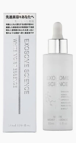 ✨ EXOSOME SCIENCE WHITE MOIST ESSENCE 55ML – ĐỈNH CAO TÁI SINH DA CÔNG NGHỆ EXOSOME
