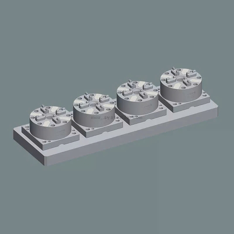 Đầu kẹp 4 chấu tự động A-ONE 3A-100928 | Four-fold chuck