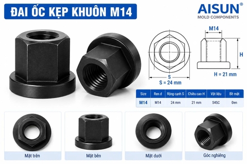 Đai Ốc Kẹp Khuôn M14