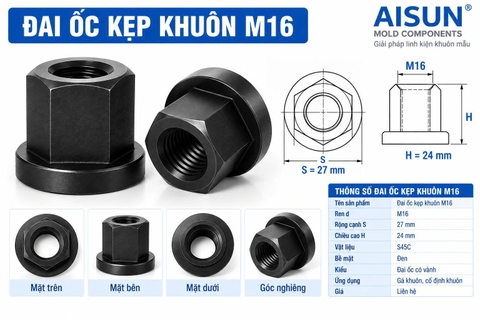 Đai Ốc Kẹp Khuôn M16