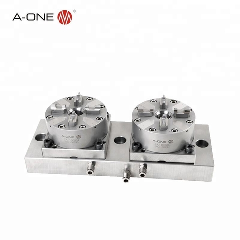 Đầu kẹp khí nén đôi A-ONE 3A-100923 | Auto chuck- double