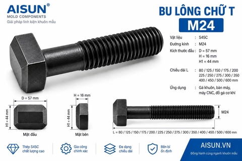 Bu Lông Chữ T M24