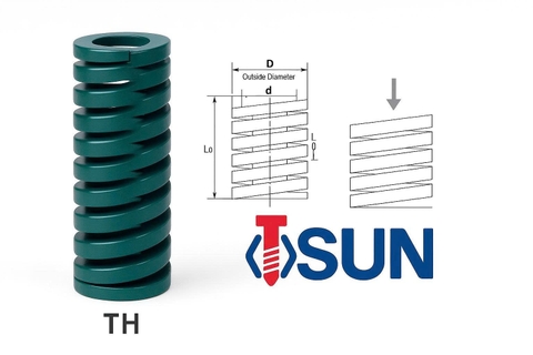 Lò xo xanh đậm TH25