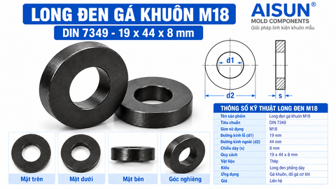 Long Đen Gá Khuôn M18