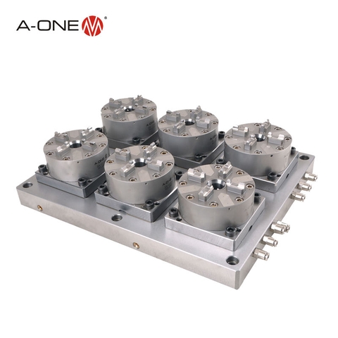 Đầu kẹp tự động 6 ngàm A-one 3A-100926 | Auto chuck-hexa