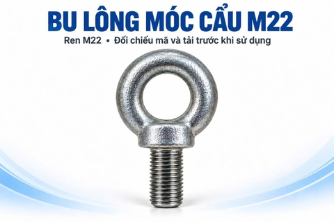 Bu lông móc cẩu M22