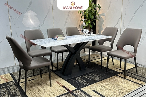BỘ BÀN ĂN NHẬP KHẨU 6 GHẾ JOYCE - K19