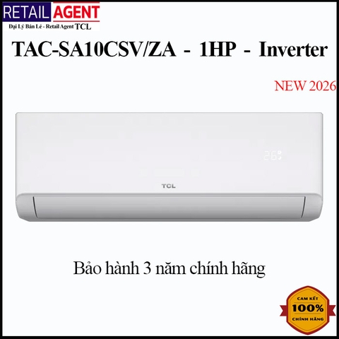 Máy lạnh TCL 1HP Inverter TAC-SA10CSV/ZA