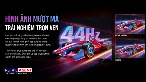 Google Tivi QLED TCL 75T6D 4K 75 inch