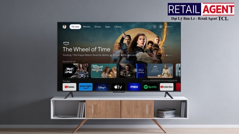 Google Tivi QLED TCL 75T6D 4K 75 inch