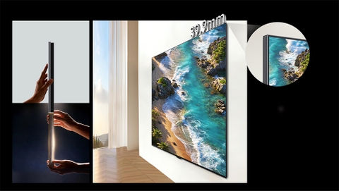 Google Tivi TCL QD-Mini LED 4K 65A400M 65 Inch