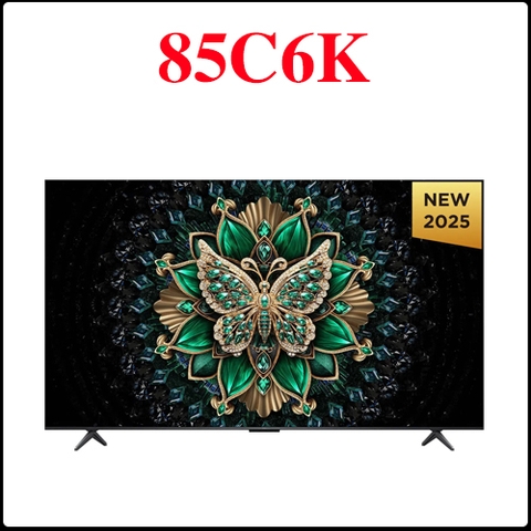 Google Tivi TCL QD-Mini LED 4K 85 Inch 85C6K