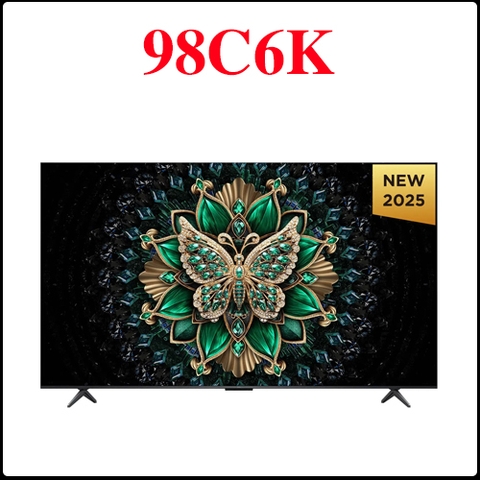 Google Tivi TCL QD-Mini LED 4K 98 Inch 98C6K