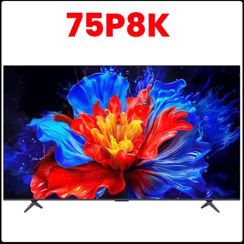 Google Tivi TCL QLED 4K 75 Inch 75P8K