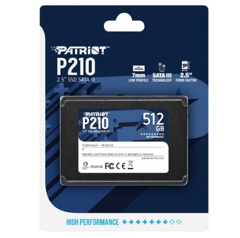 Ổ Cứng SSD 512GB Patriot P300 M2 2280 NVMe (P300P512GM28)