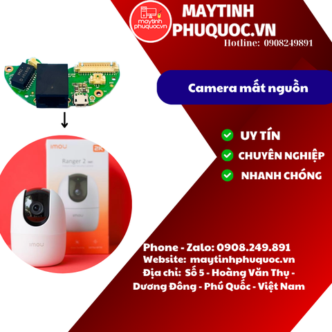 Sửa chữa Camera mất nguồn - Dịch Vụ Sửa Chữa Camera Phú Quốc | Máy Tính Phú Quốc | Vi Tính Hải Đăng