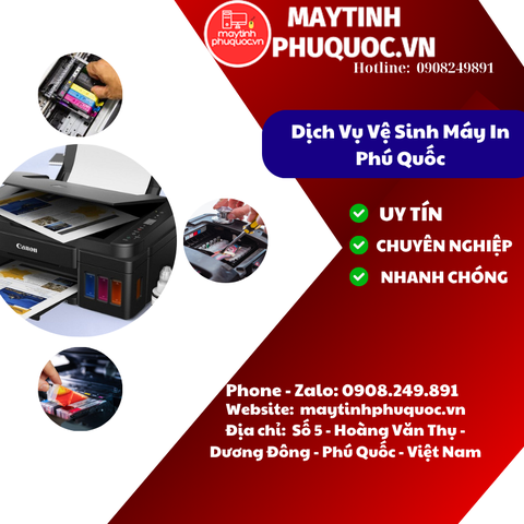 Dịch Vụ Vệ Sinh Máy In tại Phú Quốc | Máy Tính Phú Quốc | Vi Tính Hải Đăng