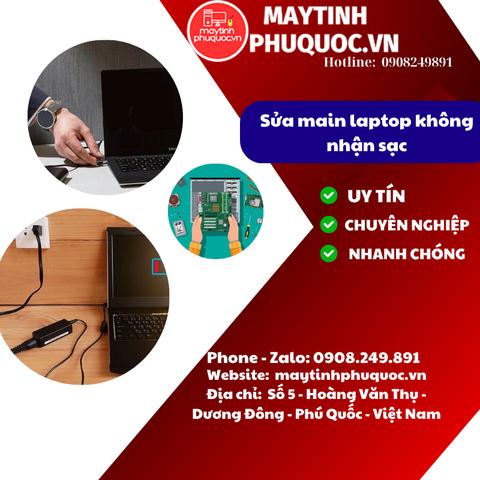 Sửa main laptop không nhận sạc - Dịch Vụ Sửa Chữa PC Phú Quốc | Máy Tính Phú Quốc | Vi Tính Hải Đăng