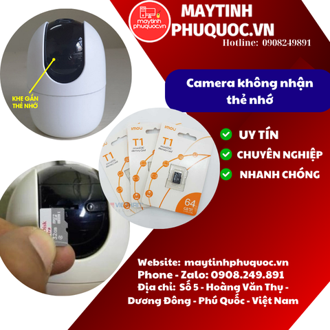 Camera không nhận thẻ nhớ - Dịch Vụ Sửa Chữa Camera Phú Quốc | Máy Tính Phú Quốc | Vi Tính Hải Đăng