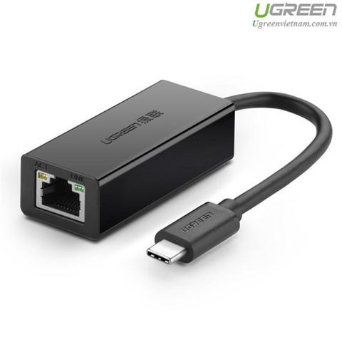 Bộ Chuyển Đổi Type-C Sang LAN 100Mbps UGREEN 15633 | Phú Quốc