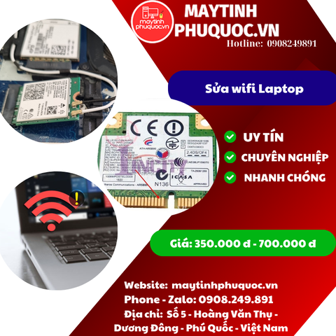 Sửa wifi laptop - Dịch Vụ Sửa Chữa Laptop Phú Quốc | Máy Tính Phú Quốc | Vi Tính Hải Đăng