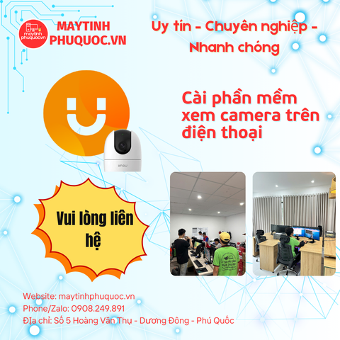 Cài phần mềm xem camera trên điện thoại nhanh chóng – Dịch Vụ Hỗ Trợ Cài Đặt Phú Quốc | Máy Tính Phú Quốc | Vi Tính Hải Đăng