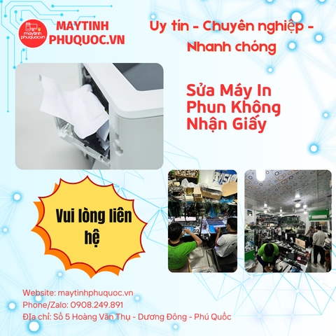 Sửa Máy In Phun Không Nhận Giấy – Dịch Vụ Sửa Chữa Phú Quốc | Máy Tính Phú Quốc | Vi Tính Hải Đăng