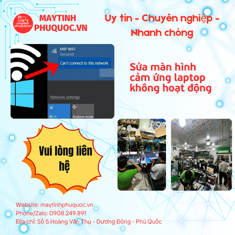 Laptop Không Bắt Được Wi-Fi – Dịch Vụ Sửa Chữa Laptop Phú Quốc | Máy Tính Phú Quốc | Vi Tính Hải Đăng