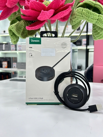 Bộ Chia USB 2.0 UGREEN 4 Cổng Tròn 20277