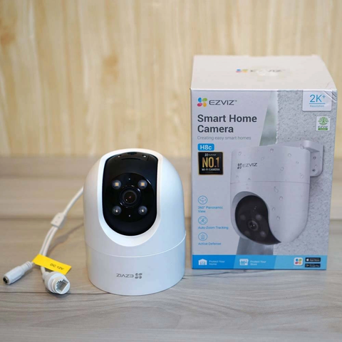 Camera Wifi Ezviz H8C 3MP 2K – Camera Ngoài Trời Quay Quét 360°