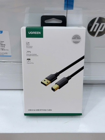 Cáp Máy In UGREEN US135 USB-A Sang USB-B Chính Hãng | Phú Quốc
