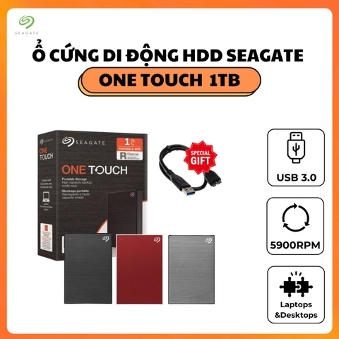 Ổ Cứng Di Động HDD 1TB Seagate One Touch STKY1000400