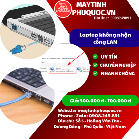 Sửa cổng LAN laptop - Dịch Vụ Sửa Chữa Laptop Phú Quốc | Máy Tính Phú Quốc | Vi Tính Hải Đăng