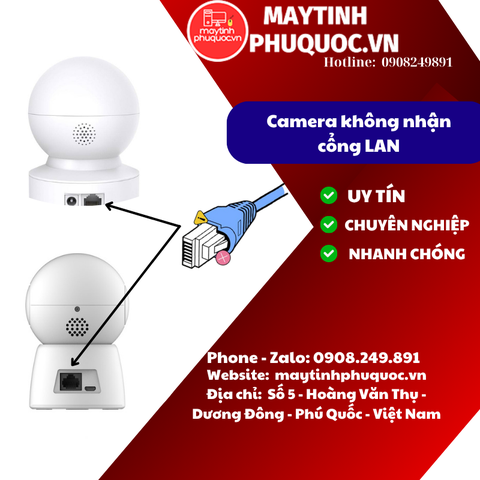Camera không nhận cổng LAN - Dịch Vụ Sửa Chữa Camera Phú Quốc | Máy Tính Phú Quốc | Vi Tính Hải Đăng