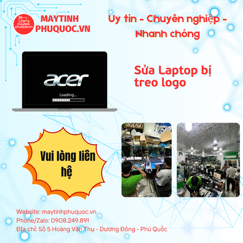 Sửa laptop bị treo logo - Dịch Vụ Sửa Chữa Laptop Phú Quốc | Máy Tính Phú Quốc | Vi Tính Hải Đăng