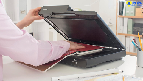 Máy scan Canon DR-F120 – Máy quét tài liệu màu, hai mặt tự động