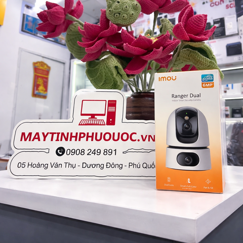 Camera iMOU IPC-S2XP 6MP 2 Ống Kính – Quan Sát Toàn Diện, Bảo Vệ Ngôi Nhà Bạn 24/7