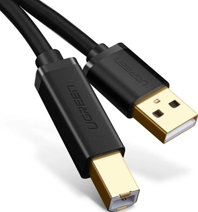Cáp Máy In Ugreen 20847 dài 2M chuẩn USB 2.0 cao cấp - Hàng Chính Hãng