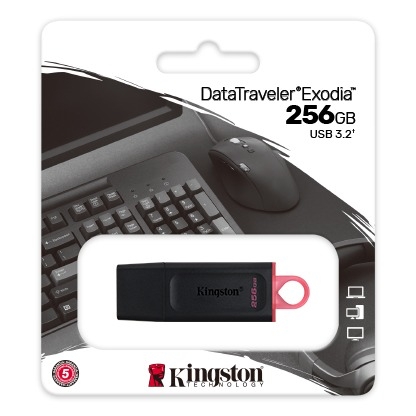USB Kingston DataTraveler Exodia 256GB USB 3.2 Gen1