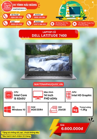 Laptop DELL Latitude 7400