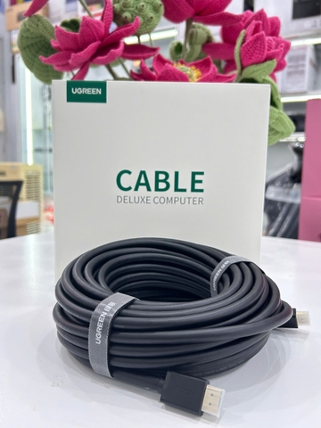 Dây HDMI UGREEN 15M 20M HD104 – Truyền Tín Hiệu Ổn Định, Hình Ảnh Sắc Nét