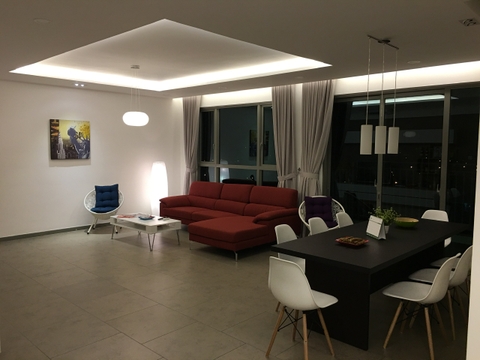 DISTRICT 7 THE VIEW RIVIERA POINT APARTMENT 4 BEDROOMS FULL OPTIONS FOR RENT