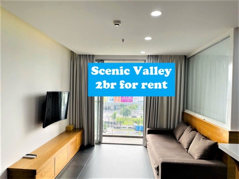 PHU MY HUNG SCENIC VALLEY 2 BEDROOMS FULL OPTION FOR RENT