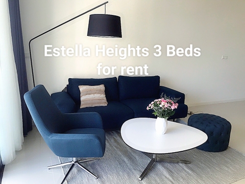 ESTELLA HEIGHTS APARTMENT 3 BEDROOMS FULL OPTION FOR RENT