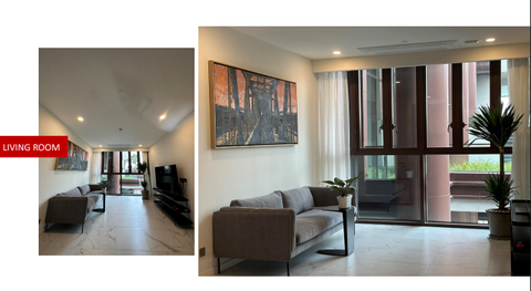DISTRICT 2 THE METROPOLE GALLERIA 3 BEDROOMS FULL FURNITURE FOR RENT