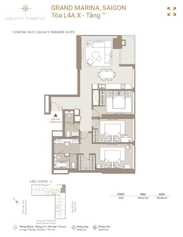 ✨ FOR SALE – Grand Marina Saigon | SEA VIEW CORNER UNIT